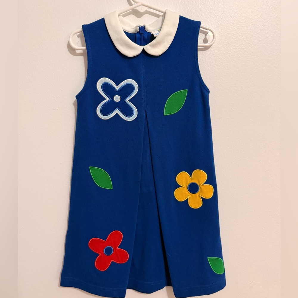 Florence Eiseman Size 5 Knit Dress with Flowers